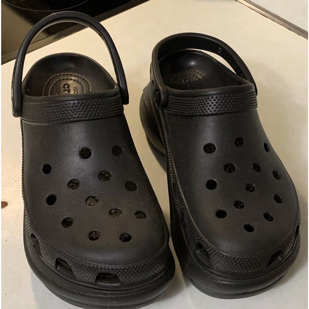 Crocs Classic Bae Clog Platform Iconic Comfort Bl… - image 1